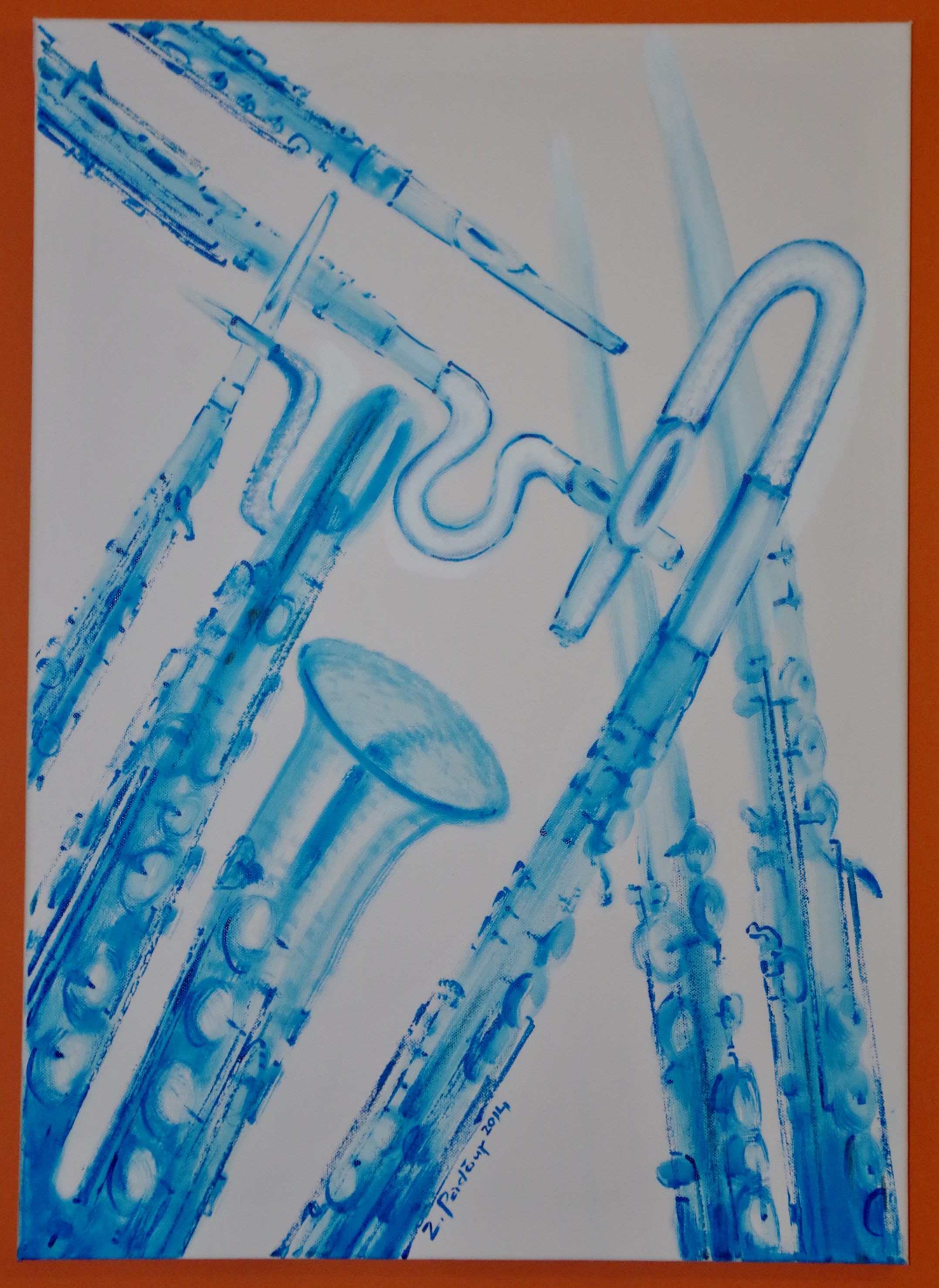 Blue Pipes